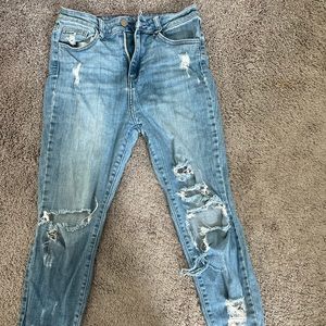 Juniors Distressed Jeans